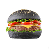Kép 2/2 - Ritpol (fekete) hamburgerzsemle BLACK SE-125 - Standard (24 db)