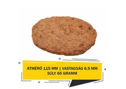 Készresütött hamburgerhús