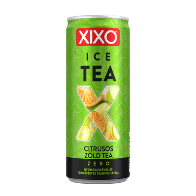 Xixo Ice Tea citrus green zero 250 ml (24 db)