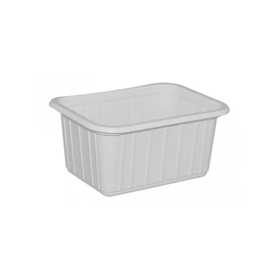 Műanyag szögletes alj 425 ml (kicsi) (50 db)