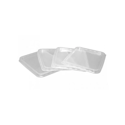 Műanyag szögletes tető 500 - 1200 ml (nagy) (50 db)
