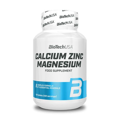 BioTechUSA - Calcium Zinc Magnesium 100 tabletta