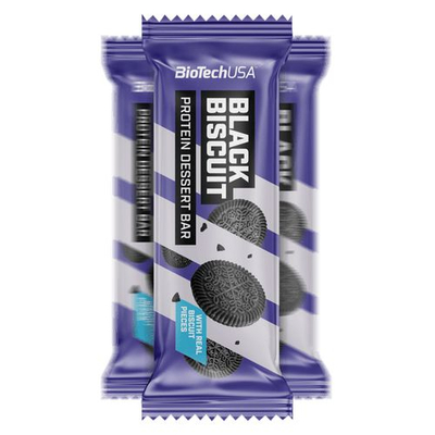 BioTechUSA - Protein Dessert Bar fehérjeszelet 50 gramm (Black biscuit)