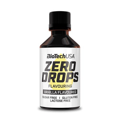 BioTechUSA - Zero Drops 50 ml (Vanília)