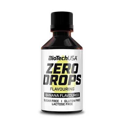 BioTechUSA - Zero Drops 50 ml (Banán)