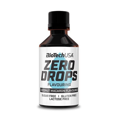 BioTechUSA - Zero Drops 50 ml (Kókusz Macaron)