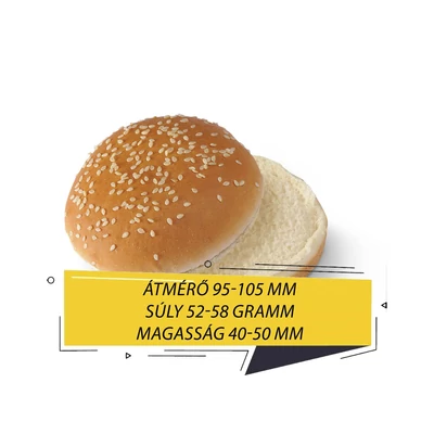 Lantmannen hamburgerzsemle SE-100 (48 db)