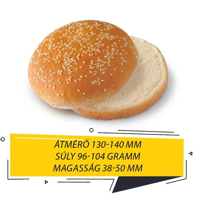 Lantmannen hamburgerzsemle SE-140 (24 db)