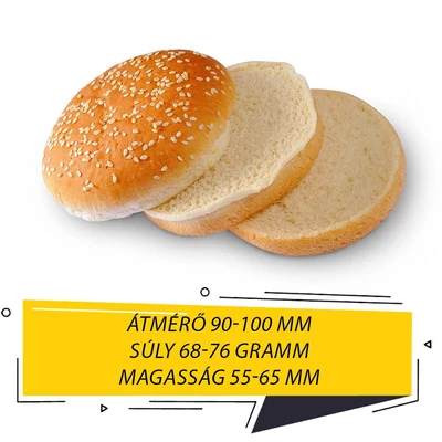 Lantmannen dupla hamburgerzsemle (24 db)
