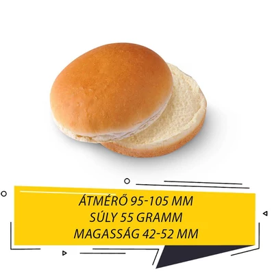 Lantmannen hamburgerzsemle HA-100 (48 db)
