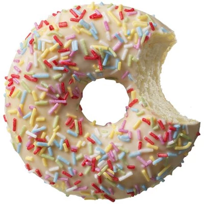 LaLorraine fánk, színes cukorka szórással 56g (48 db)