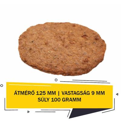 Koliber készresütött hamburgerhús (marhahúsos) 140 - (32 db)