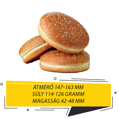Ritpol hamburgerzsemle SE-155 - Standard (24 db)