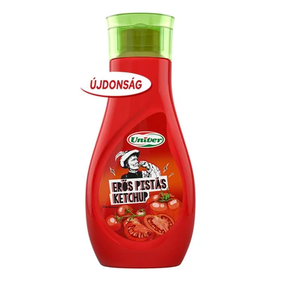 Univer Erős Pistás ketchup 470 g