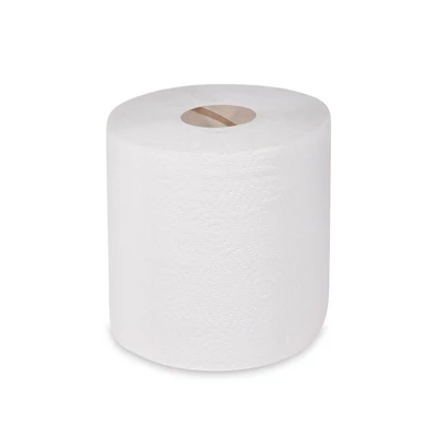 Tekercses kéztörlő 18 cm kétrétegű DUDÁS FEHÉR (6 db) 100m