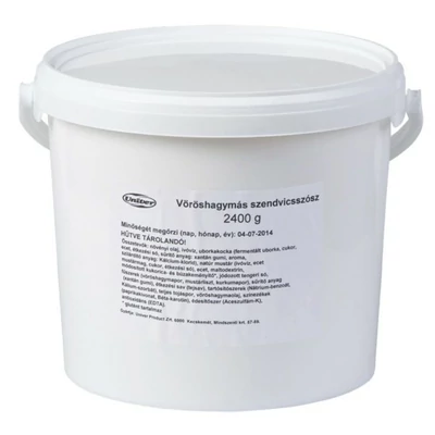 Univer Vöröshagymás szósz 2,4 kg