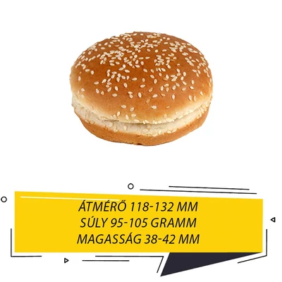 Ritpol hamburger zsemle SE-125 (24 db)