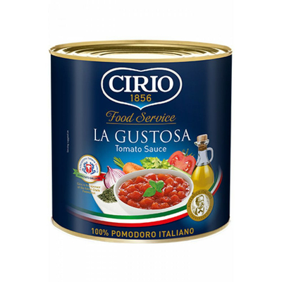 HEINZ Cirio La Gusto fűszeres paradicsomszósz zöldségekkel 2,55 kg
