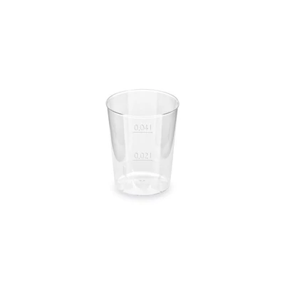 Snapszos pohár 2/4 cl, 50 db/csomag