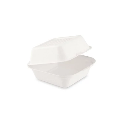 Cukornád hamburger box 152x150x78mm 50db/csomag
