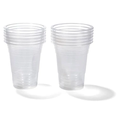 Műanyag pohár, víztiszta 200 ml (100 db)