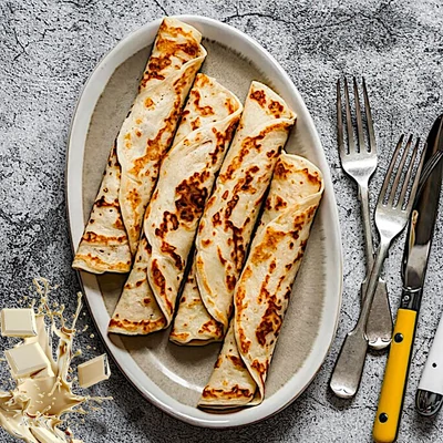 Lucky Food Fehér csokis töltött palacsinta 30 db gyf.