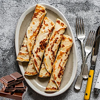 Lucky Food Csokis töltött palacsinta 30 db gyf.