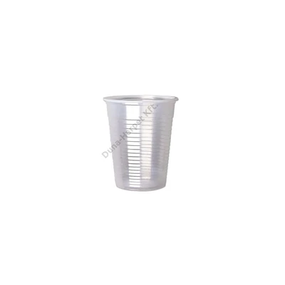 Műanyag pohár, víztiszta 300 ml (100 db)