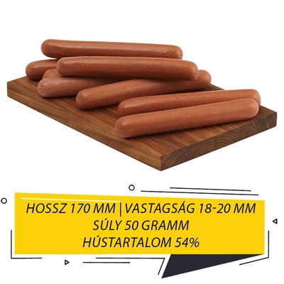 Pick frankfurti virsli 7,2 kg - Prémium "Yankee virsli"