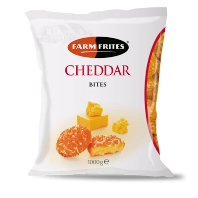 Farm Frites Panírozott Cheddar Sajtfalatok 1 kg