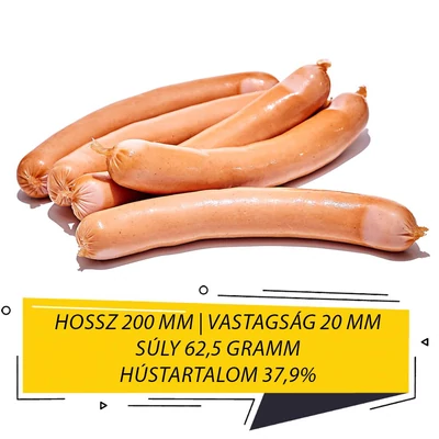 Koliber pulyka rudacska 20 cm (1,25 kg/csomag)