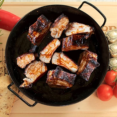 Lucky Food Sous-vide oldalas BBQ fűszerezéssel (gyf.) /kg