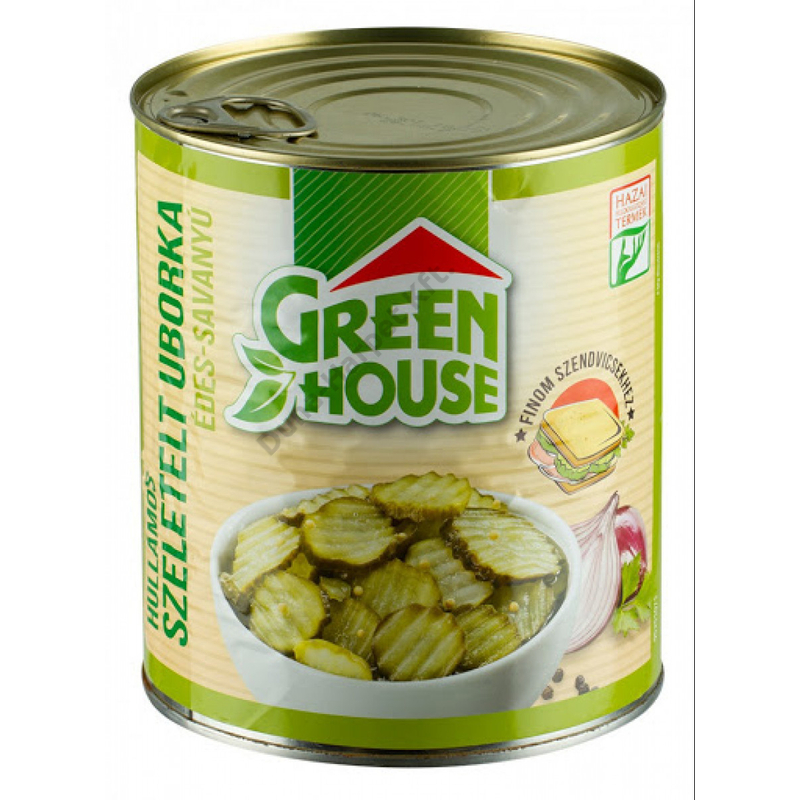 Green House Szeletelt csemegeuborka 3 kg
