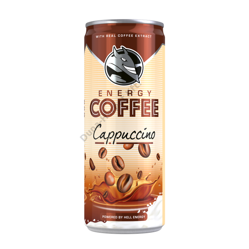 Hell Energy Coffee Cappuccino 250 ml (24 db)