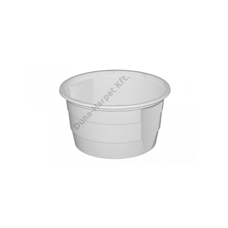 Műanyag gulyás tányér 750 ml (mikrózható) (50 db)