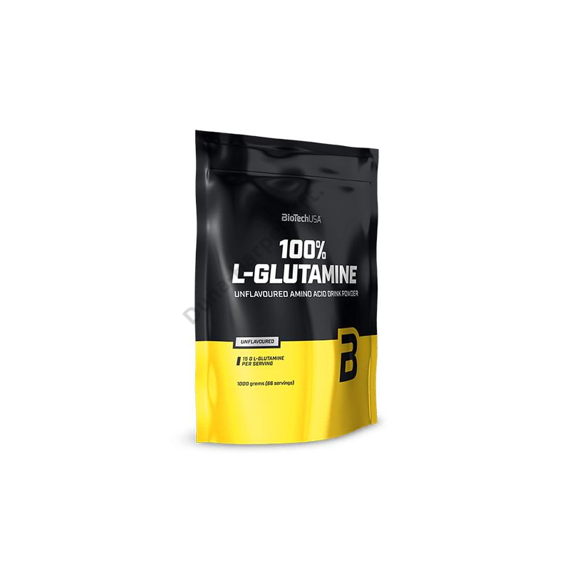 BioTechUSA - 100% L - Glutamine 1000 gramm (Ízesítetlen)