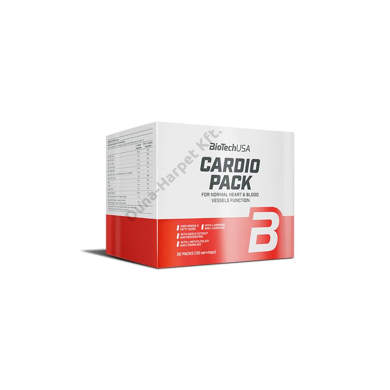 BioTechUSA - Cardio Pack étrend–kiegészítő csomag 30 tasak