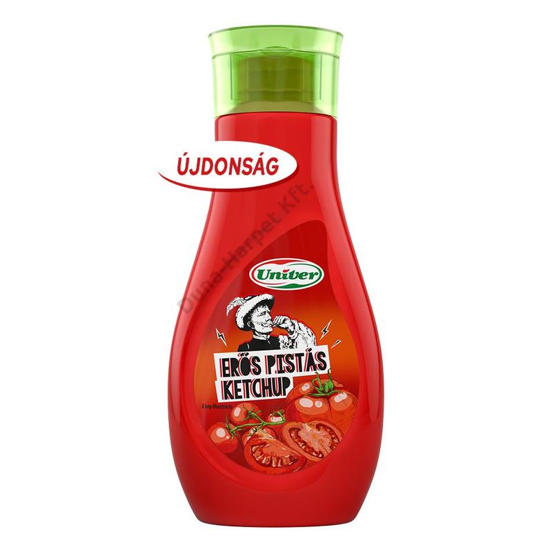 Univer Erős Pistás ketchup 470 g