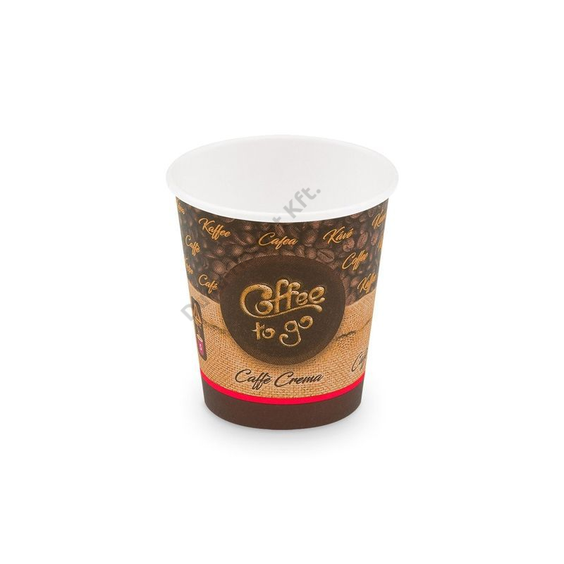 Papírpohár "Coffee to go" 120 ml (4oz) (50 db) O63mm