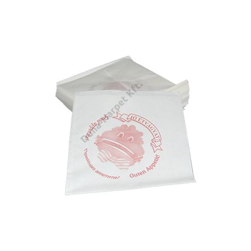 Hamburger tasak, mintás 15x16 cm (200 db)