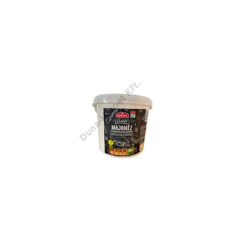 Koch's light majonéz tojás nélkül 5 kg