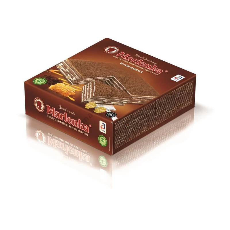 Marlenka mézes-kakaós torta 800 gramm