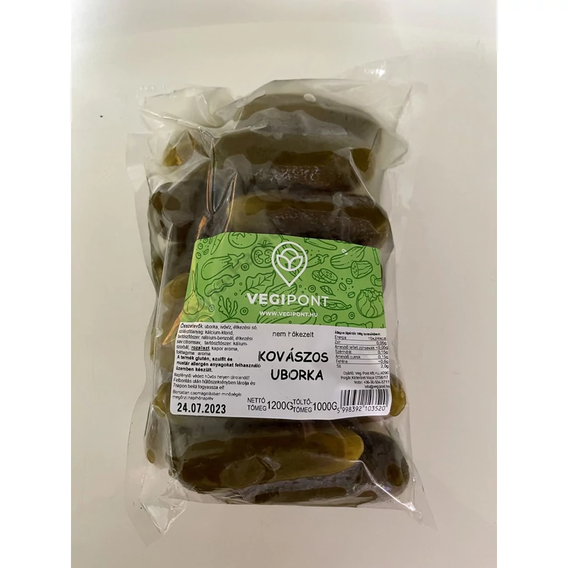 Kovászos uborka savanyúság - 1 kg