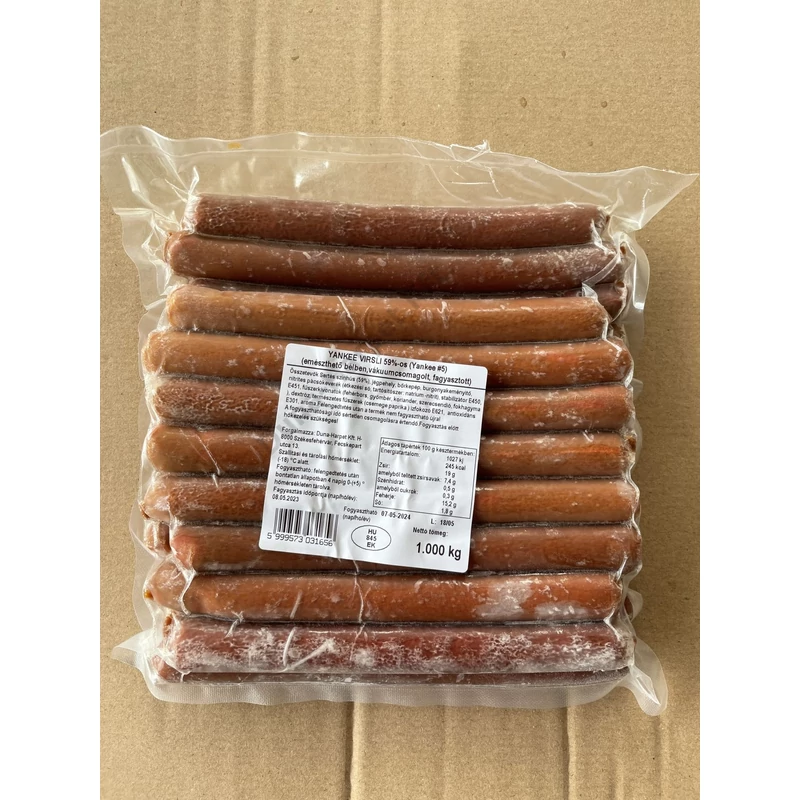 Yankee virsli 59% hústartalom (Yankee #5) - 1 kg