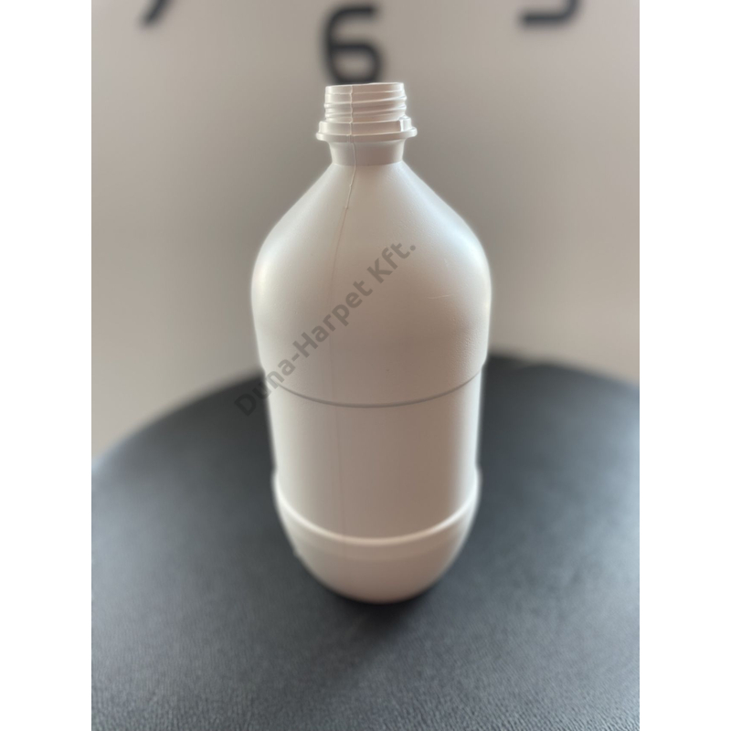 Fehér dresszingtartó flakon 2,5 liter