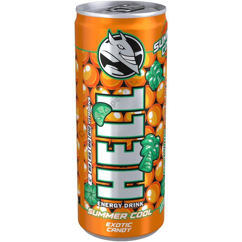 Hell Summer Cool Exotic candy energiaital 250 ml (24 db)