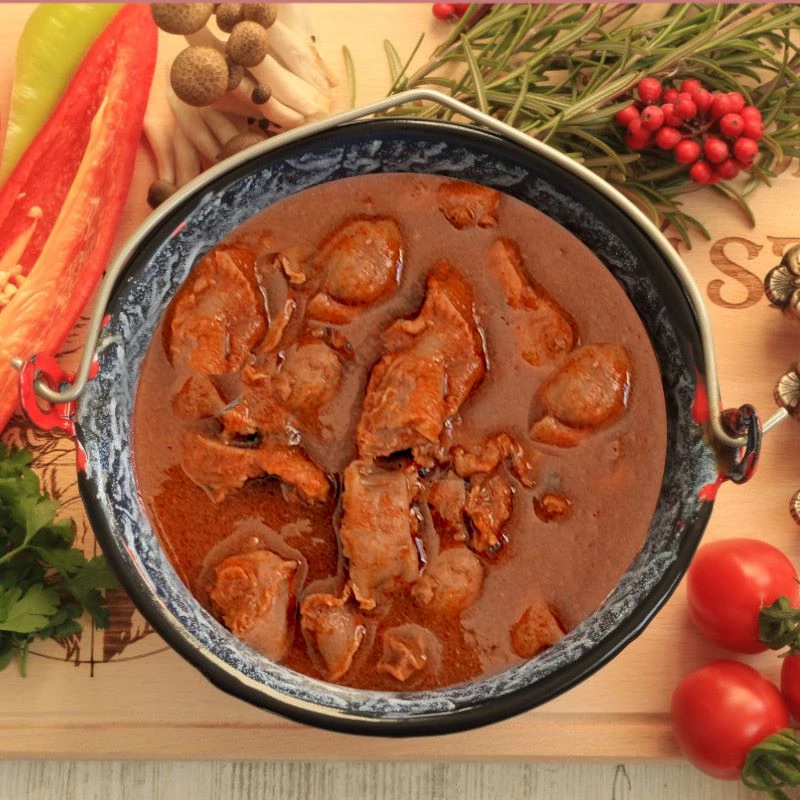 Lucky Food Zúzapörkölt 1 kg- gyorsfagyasztott