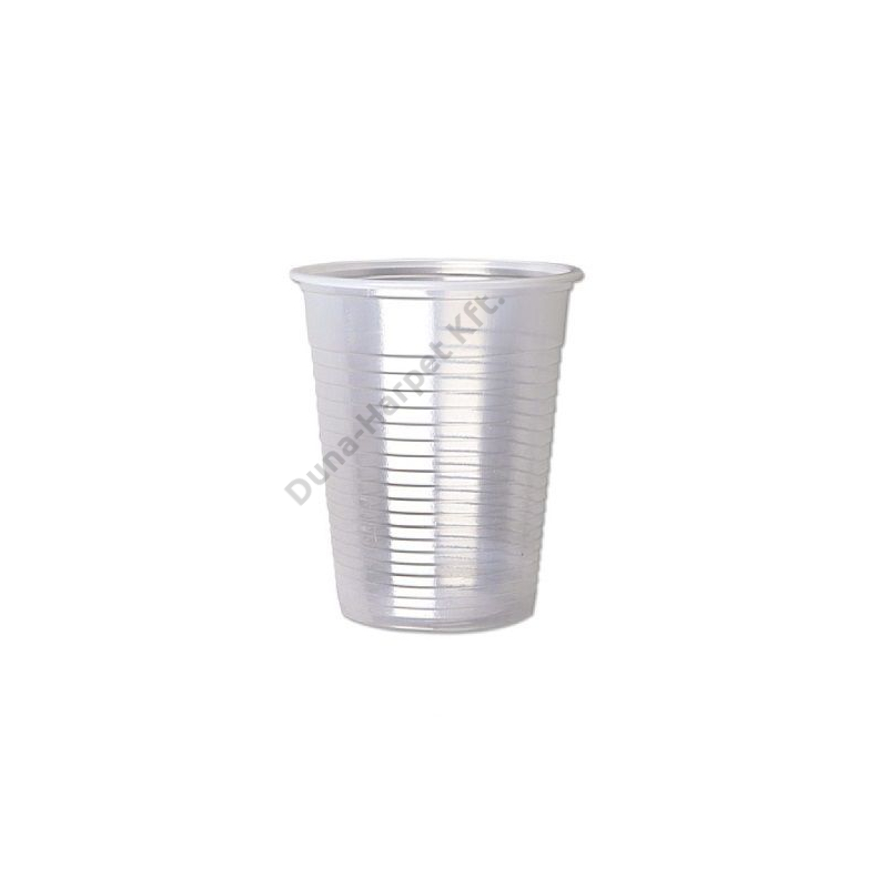 Műanyag pohár, víztiszta 300 ml (50 db)
