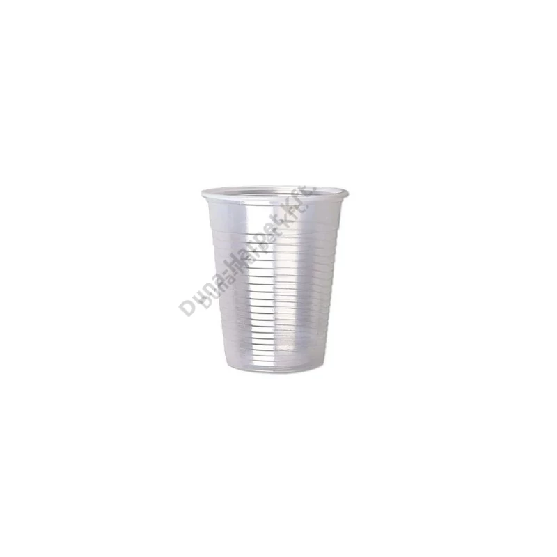 Műanyag pohár, víztiszta 300 ml (100 db)