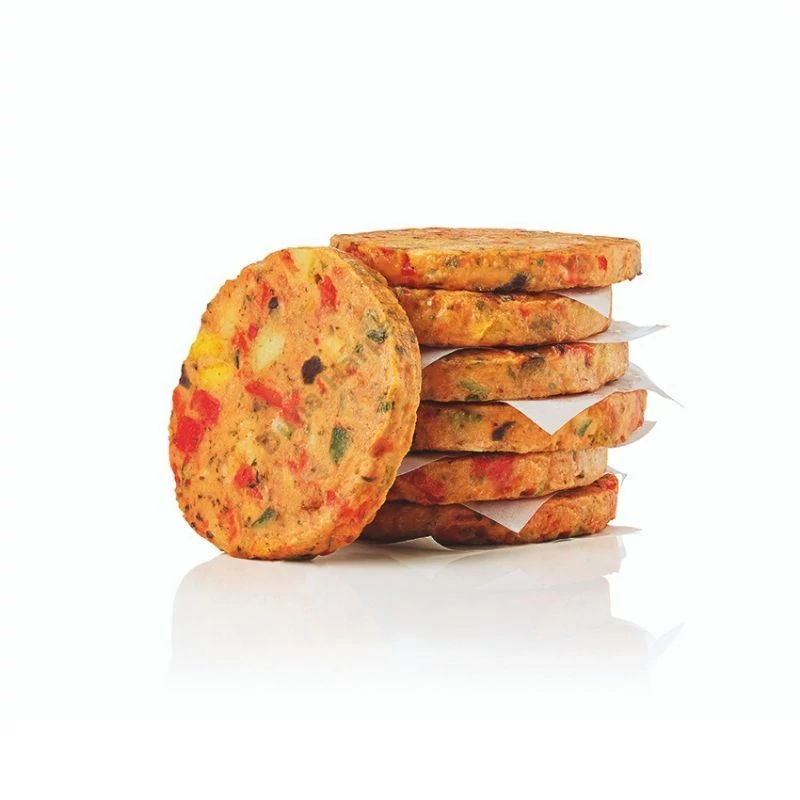 Mediterrán vegán hamburgerpogácsa (1,25 kg)